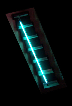 Neon Steps Sculpture